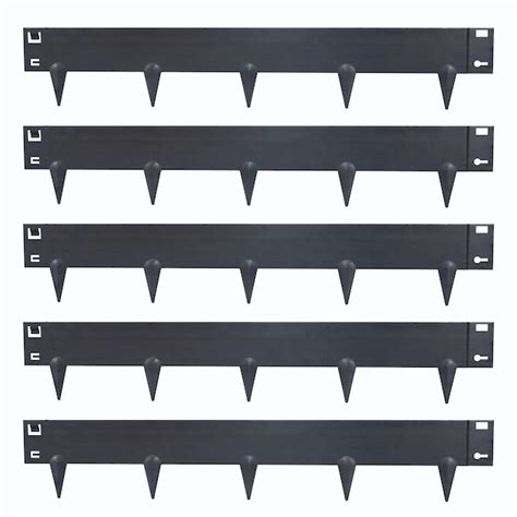 Sunnydaze Decor 16.7-ft x 7-in 5-Pack Corten Steel Landscape Edging ...