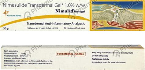 Buy Nimulid 10 MG Gel (30) Online at Flat 15% OFF | PharmEasy