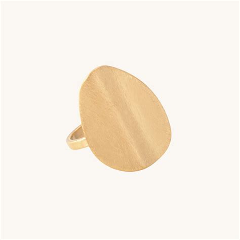 Buy Plain Polished Ring- 18k Gold Plated online- Palmonas – PALMONAS