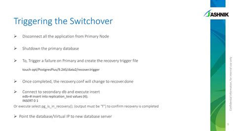 PostgreSQL Streaming Replication 的图像结果