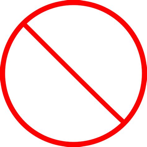 Free No Symbol Transparent Background, Download Free No Symbol ...