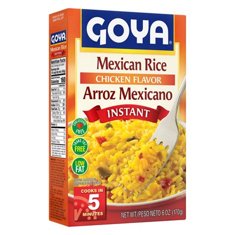Arroz Mexicano - Instantáneo Productos | Goya Foods