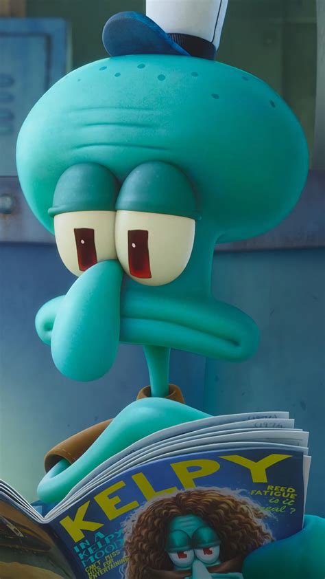 Spongebob The Paper Squidward