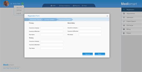 Hospital Information System Software UI 的图像结果