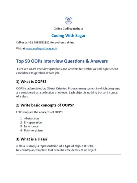 OOP Interview Questions 的图像结果