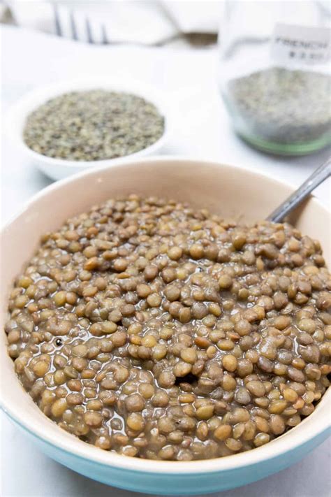 Simple French Lentils (Instant Pot) – Vegetarian Recipes for Mindful ...