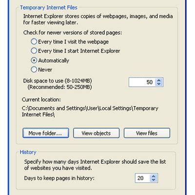 Open Temporary Internet File Folder 的图像结果