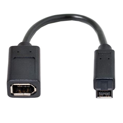 cablecc IEEE 1394 Cable Firewire hembra de 6 pines a 1394b 9 pines ...
