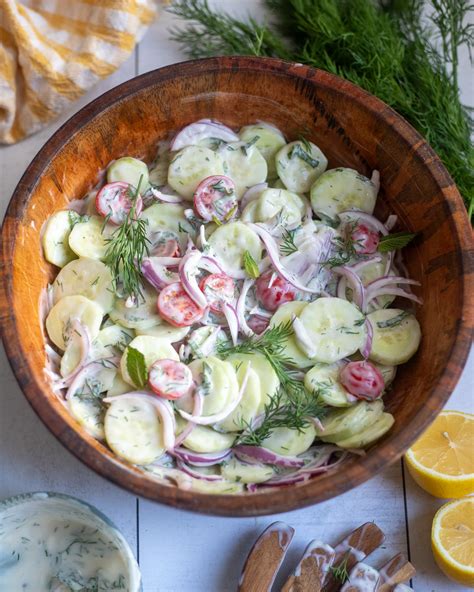 Dill Cucumber Yogurt Salad with Vegan Yogurt - BetterFoodGuru