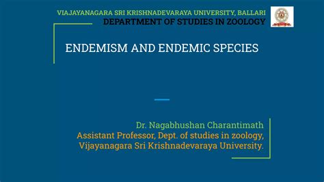 ENDEMISM and ENDEMIC SPECIES | PDF