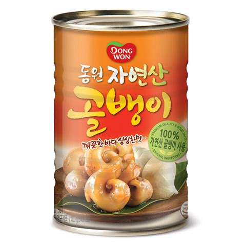 7754 Dongwon Natural Bai-Top Shell 동원 자연산 골뱅이 – Koreanfood.co.in