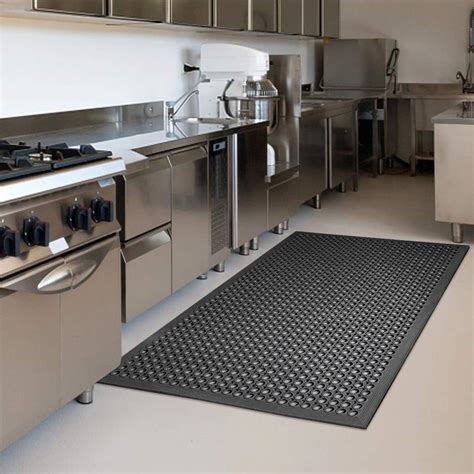 Amazon.com: Rubber Floor Mat Anti-Fatigue Non Slip Floor Mats 36" x 60 ...