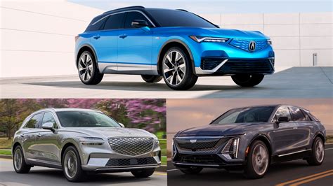 Acura ZDX Vs. Genesis Electrified GV70 Vs. Cadillac Lyriq: Luxury EV Face-Off