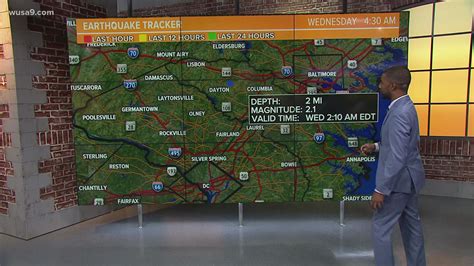 Earthquake in Maryland registers 2.1 magnitude | wusa9.com