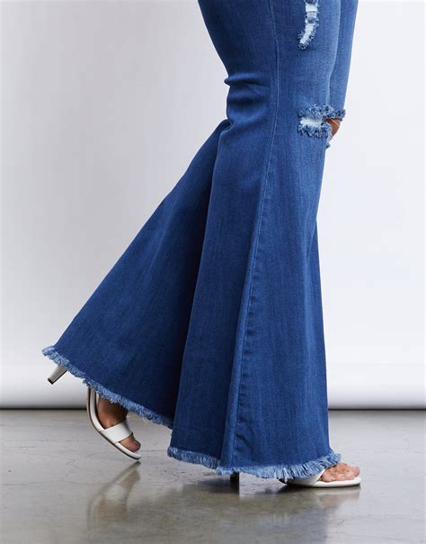 Plus Size Donna Flare Jeans - plus size flare jeans – 2020AVE