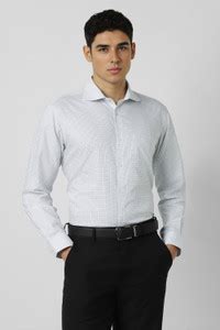 VAN HEUSEN Men Checkered Formal Multicolor Shirt - Buy VAN HEUSEN Men ...