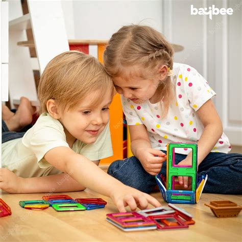 Baybee Magnetic Tiles Educational Toys for Kids | Best Learning Toys ...