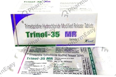 Trivedon Mr 35 MG Tablet (10): Uses, Side Effects, Price, Dosage ...