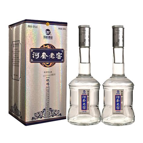 42°度河套老窖银樽500ml*2【价格 品牌 图片 评论】-酒仙网