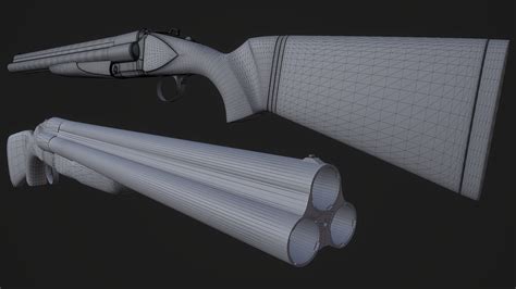 Shotgun Chiappa Triple Threat 3D - TurboSquid 1901868