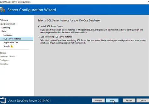 Image result for Configure Azure DevOps Server