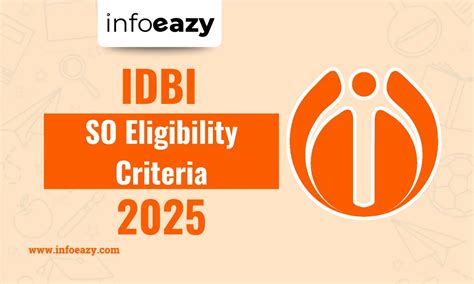 IDBI SO Eligibility Criteria 2025, Age Limit, Qualification