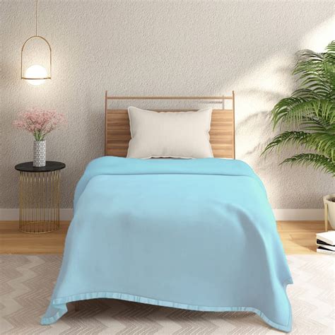 Buy PORTICO Serenity Cotton Single Blanket from Portico at just INR 1149.0