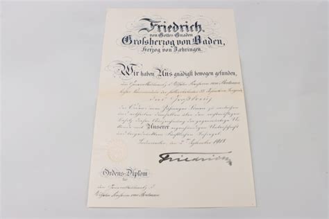 ratisbon's | Baden - Order of the Zähringer Lion Grand Cross ...