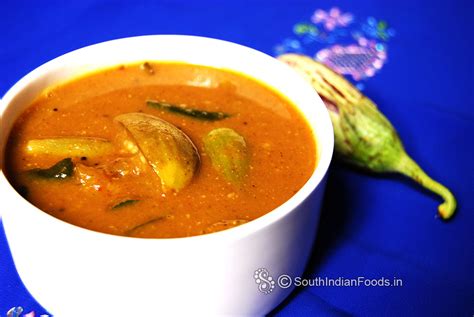 Brinjal Puli kuzhambu