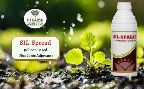 Utkarsh SIL-Spread | Silicon Based Non Ionic Adjuvant, Sticker ...