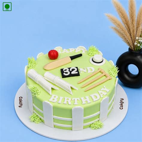 Cricket Cakes | Order Cricket Theme Cake for Cricket Lover – Cakofy
