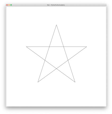 Image result for How to Draw a Star in Python