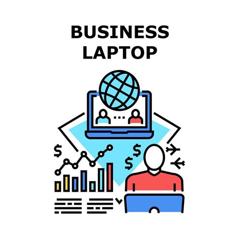 Business Laptop Vectors Art 的图像结果