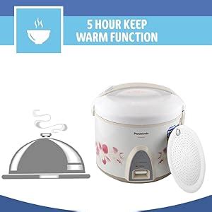 Buy Panasonic SR-KA18A(R) 1.8 Liters Rice Cooker, White Online at Low ...