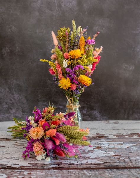 Dried Flower Arrangements For Weddings