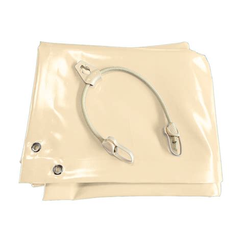 Bâche hivernage piscine 3,9 x 2,5 m - Dimensions bâche : 4,6 x 3,2 m ...