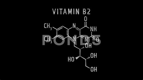 Vitamin B2 Structure
