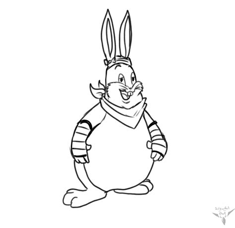 Big Chungus Coloring Page - Error Big Chungus Official Wiki Fandom ...