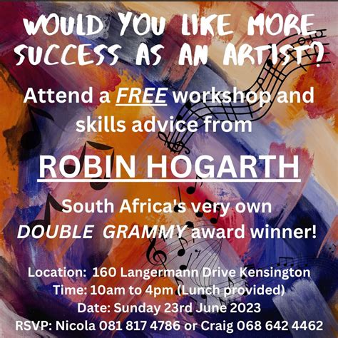 Artists Workshop , Church of Scientology Johannesburg, 23 June 2024 ...