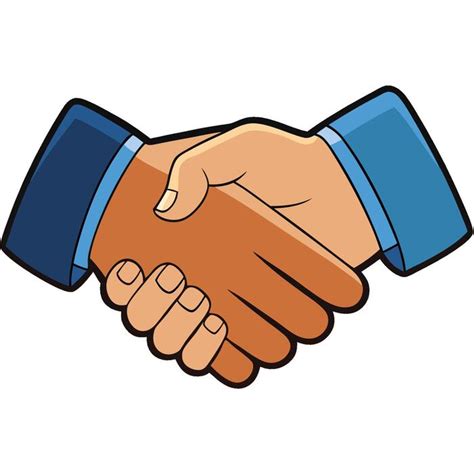 Handshake Cartoon Vector 的图像结果