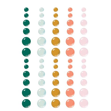 Simple Stories My Story Enamel Dot Stickers | Michaels