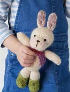 Image result for Knitted Easter Bunnies