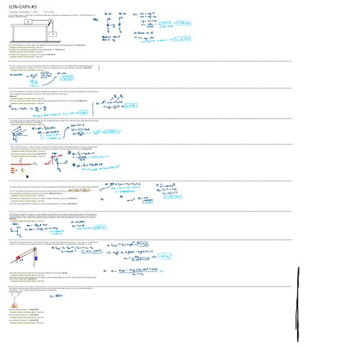 PHysics 1A03 LON-CAPA 3 solutions - LON-CAPA Monday, November 7, 2022 ...
