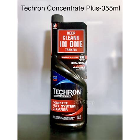 CALTEX TECHRON CONCENTRATE PLUS (FUEL SYSTEM CLEANER) 355ML | Shopee ...
