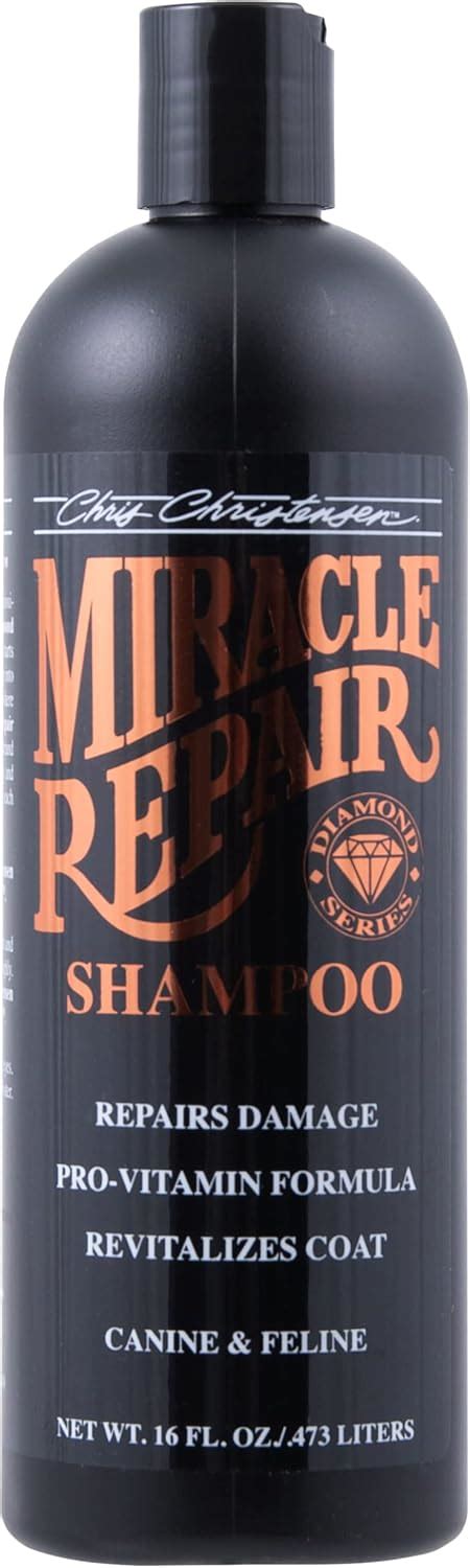 Buy Chris Christensen Diamond Series Miracle Repair Dog Shampoo, Groom ...