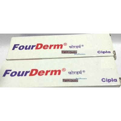 2 x Cipla FourDerm Anti-fungal & Anti-Ageing Cream 20 gm Exp. Jan 2022 ...