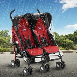 Chicco Echo Twin Stroller, Pram for twin babies, Lightweight & Easy to ...