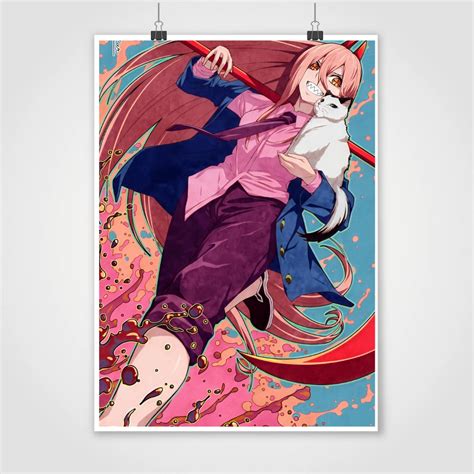 Power Chainsaw Man 19*13 Poster - Manga Store