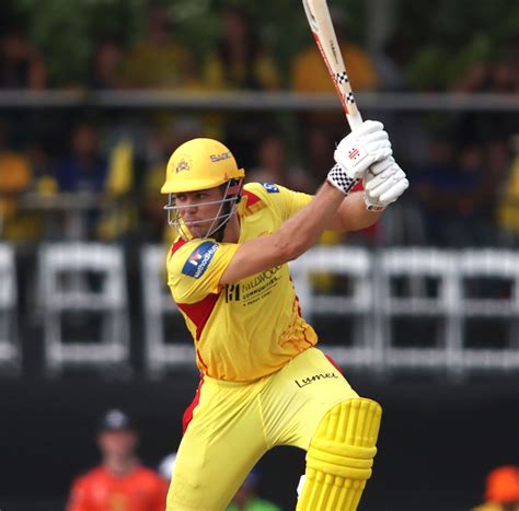 Aaron Hardie attacks during the chase | ESPNcricinfo.com