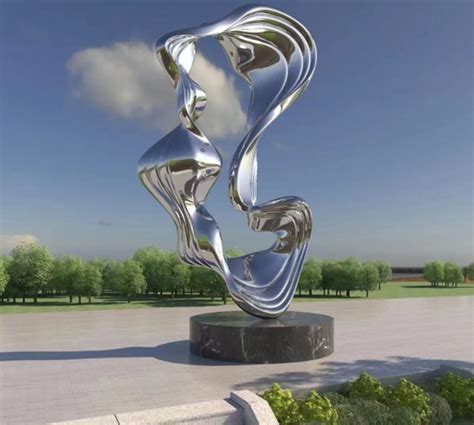 不锈钢广场雕塑摆件-不锈钢雕塑-曲阳县艺谷园林雕塑有限公司